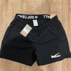 Nike softball loose fit athletic shorts.